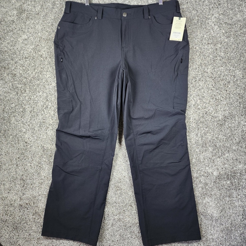 Duluth Trading Flexpedition Pants Womens 18W Bootcut Water Repellent New